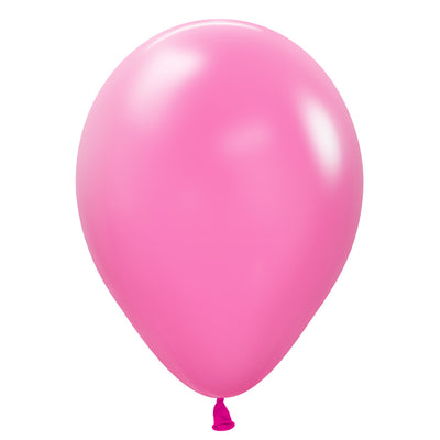 Sempertex 11 inch SEMPERTEX NEON MAGENTA Latex Balloons 53059-B