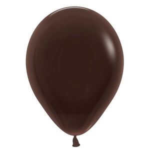 Sempertex 11 inch SEMPERTEX DELUXE CHOCOLATE Latex Balloons