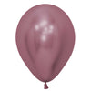 Sempertex 11 inch SEMPERTEX REFLEX PINK Latex Balloons 53141-B