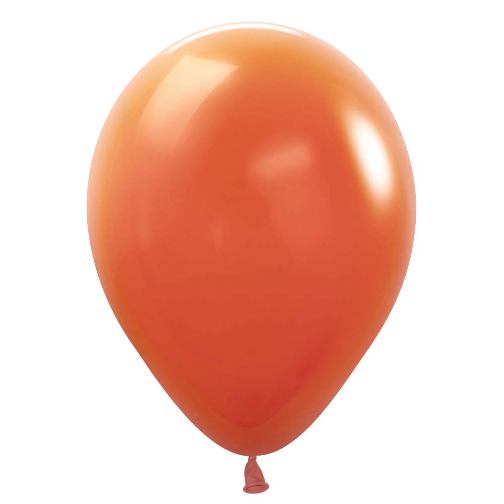 Sempertex 11 inch SEMPERTEX DELUXE SUNSET ORANGE Latex Balloons