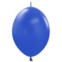 Sempertex 12 inch SEMPERTEX LINK-O-LOON FASHION ROYAL BLUE Latex Balloons 54023-B