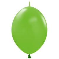 Sempertex 12 inch SEMPERTEX LINK-O-LOON DELUXE KEY LIME GREEN Latex Balloons 54025-B