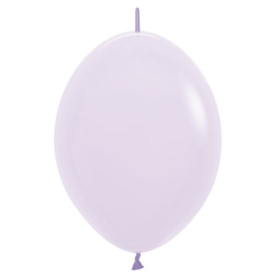 Sempertex 12 inch SEMPERTEX LINK-O-LOON PASTEL MATTE LILAC Latex Balloons 54178-B