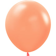 Sempertex 18 inch SEMPERTEX NEON ORANGE Latex Balloons 55055-B