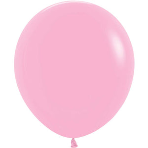 Sempertex 18 inch SEMPERTEX FASHION BUBBLE GUM PINK Latex Balloons 55074-B