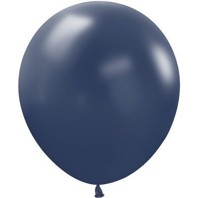 Sempertex 18 inch SEMPERTEX FASHION NAVY Latex Balloons 55170-B