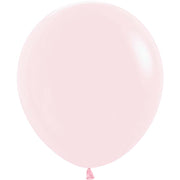 Sempertex 18 inch SEMPERTEX PASTEL MATTE PINK Latex Balloons 55174-B