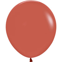 Sempertex 18 inch SEMPERTEX DELUXE TERRACOTTA Latex Balloons 55370-B