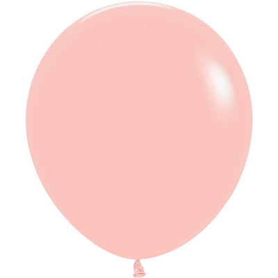 Sempertex 18 inch SEMPERTEX PASTEL MATTE MELON Latex Balloons 55519-B