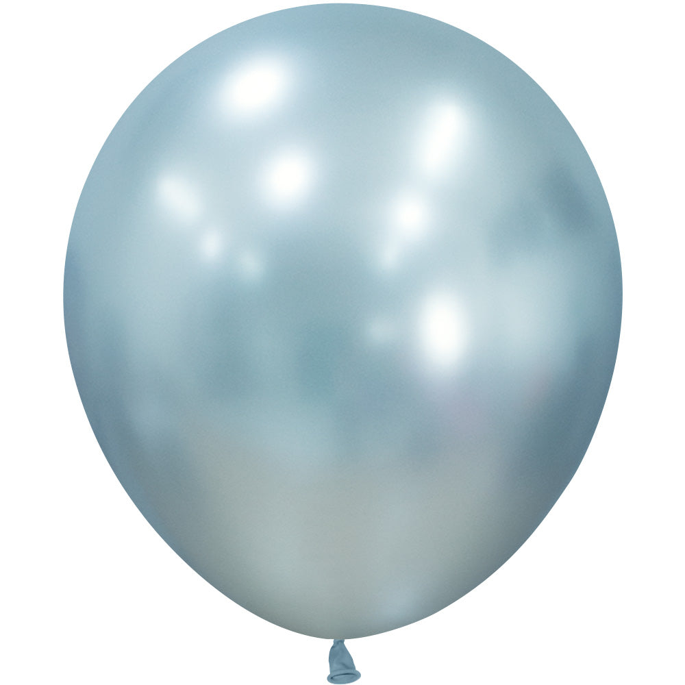 Sempertex 18 inch SEMPERTEX SILK ARCTIC BLUE Latex Balloons 55537-B