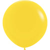 Sempertex 36 inch SEMPERTEX FASHION YELLOW Latex Balloons 56005P2-B