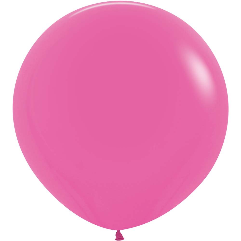 Sempertex 36 inch SEMPERTEX DELUXE FUCHSIA Latex Balloons 56010P2-B