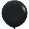 Sempertex 24 inch SEMPERTEX DELUXE BLACK Latex Balloons 59014-B