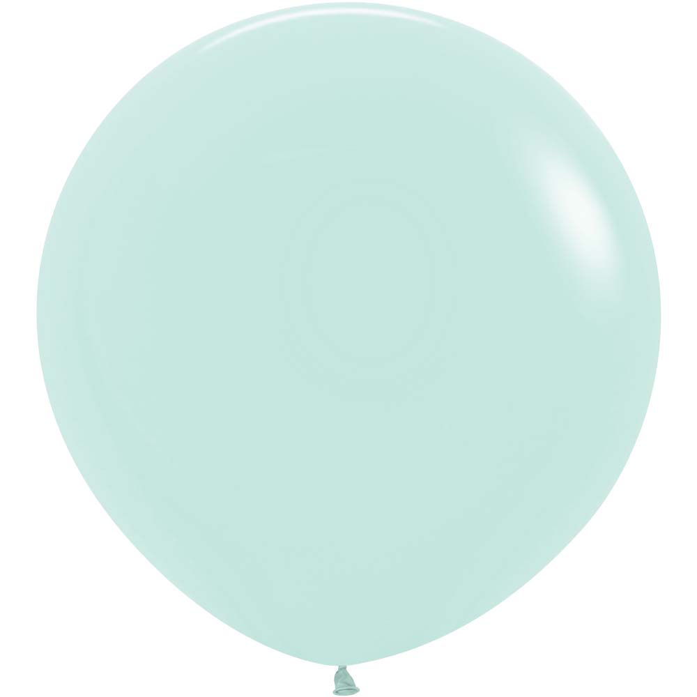 Sempertex 24 inch SEMPERTEX PASTEL MATTE GREEN Latex Balloons 59176-B