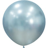 Sempertex 24 inch SEMPERTEX SILK ARCTIC BLUE Latex Balloons 59537-B