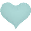 Ibrex 14 inch JELLY HEART - PASTEL BLUE Foil Balloon 803819-PB-U