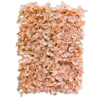 Party Brands 24 inch HYDRANGEA FLOWER PANEL - BLUSH Silk Flowers 400250-PB