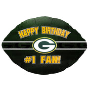 Classic 21 inch NFL GREEN BAY PACKERS HAPPY BIRTHDAY Foil Balloon 88248-C-U