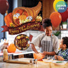 Betallic 37 inch CORNUCOPIA THANKSGIVING BANNER Foil Balloon 25408P-B-P