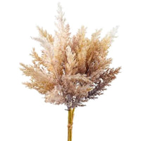 Party Brands 14 inch PAMPAS GRASS SPRAY - BEIGE Silk Flowers 400236-PB