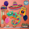 Betallic 18 inch FESTIVE FIESTA Foil Balloon 26402P-B-P