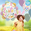 Betallic 18 inch EASTER EGG PLAID Foil Balloon 26335P-B-P