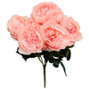 Party Brands 20 inch PEONY BUSH - SOFT PINK Silk Flowers 400225-PB