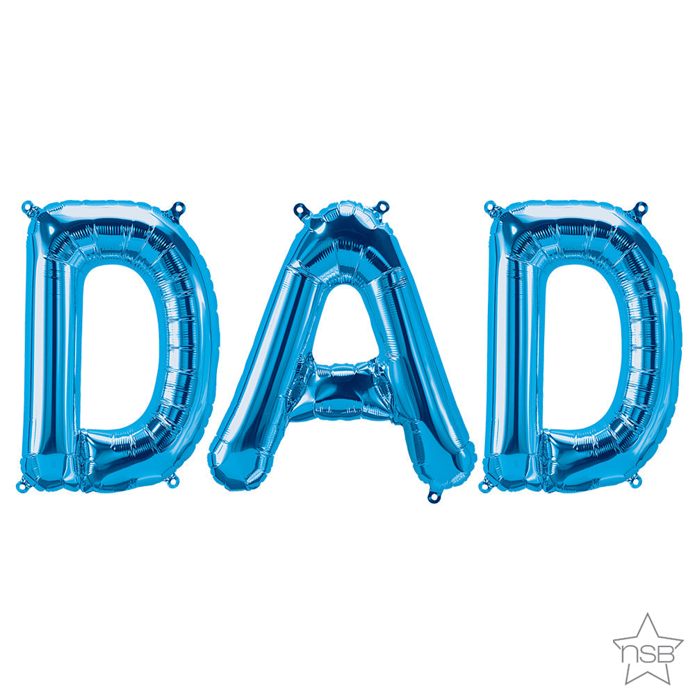 Northstar 16 inch DAD - NORTHSTAR LETTERS KIT (AIR-FILL ONLY) Foil Balloon