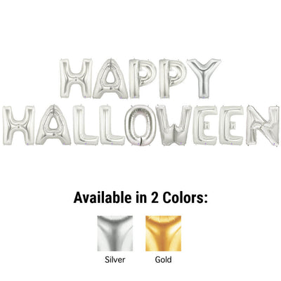 Betallic 40 inch HAPPY HALLOWEEN - MEGALOON LETTERS KIT Foil Balloon