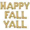 Anagram 34 inch HAPPY FALL YALL - ANAGRAM LETTERS KIT Foil Balloon KT-400480-A-P