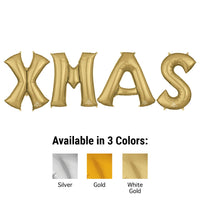 Anagram 34 inch XMAS - ANAGRAM LETTERS KIT Foil Balloon