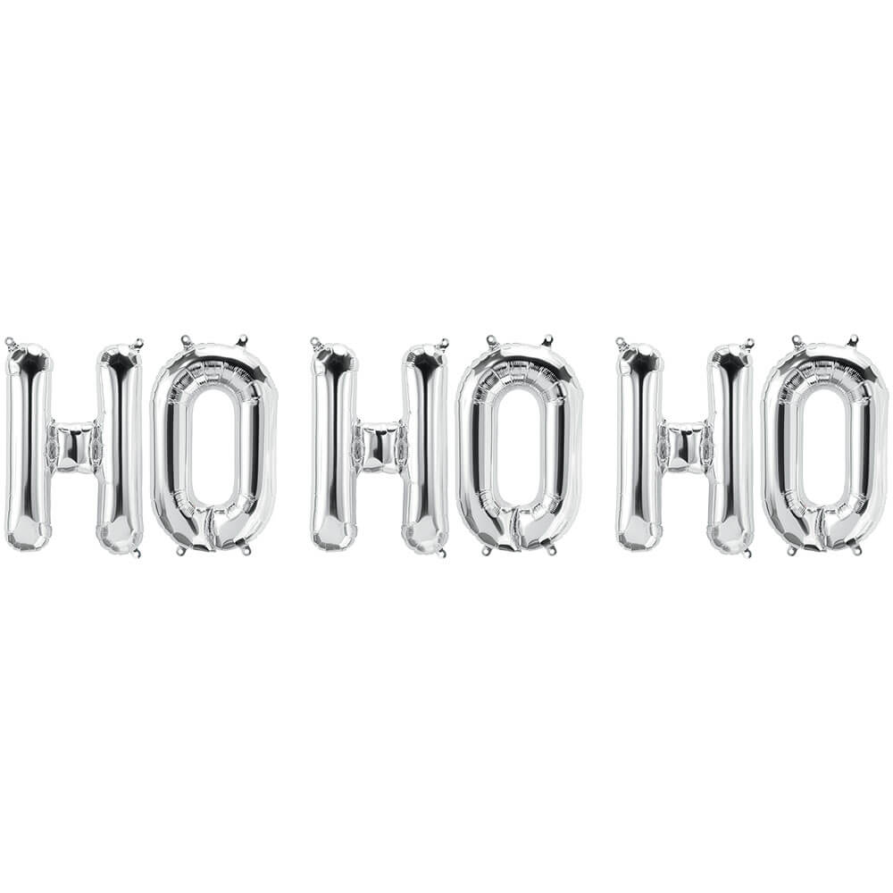 Northstar 16 inch HO HO HO - NORTHSTAR LETTERS KIT (AIR-FILL ONLY) Foil Balloon KT-400498-N-P