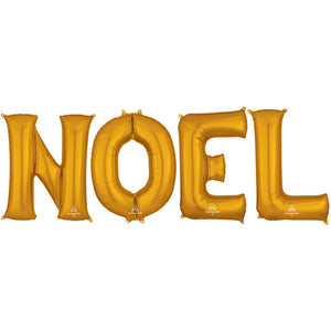 Anagram 34 inch NOEL - ANAGRAM LETTERS KIT Foil Balloon KT-400515-A-P