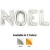 Betallic 40 inch NOEL - MEGALOON LETTERS KIT Foil Balloon