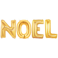 Betallic 40 inch NOEL - MEGALOON LETTERS KIT Foil Balloon KT-400518-B-P