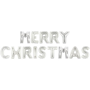 Betallic 40 inch MERRY CHRISTMAS - MEGALOON LETTERS KIT Foil Balloon KT-400529-B-P