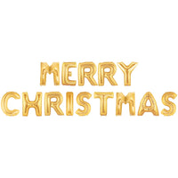 Betallic 40 inch MERRY CHRISTMAS - MEGALOON LETTERS KIT Foil Balloon KT-400530-B-P