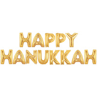 Betallic 40 inch HAPPY HANUKKAH - MEGALOON LETTERS KIT Foil Balloon KT-400554-B-P