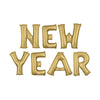 Anagram 34 inch NEW YEAR - ANAGRAM LETTERS KIT Foil Balloon KT-400595-A-P