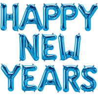 Northstar 16 inch HAPPY NEW YEAR - NORTHSTAR LETTERS KIT (AIR-FILL ONLY) Foil Balloon KT-400625-N-P