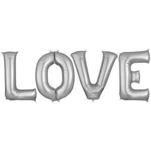 Anagram 34 inch LOVE - ANAGRAM LETTERS KIT Foil Balloon KT-400645-A-P