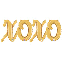 Betallic XOXO - BETALLIC SCRIPT LETTERS KIT (AIR-FILL ONLY) Foil Balloon KT-400658-B-P