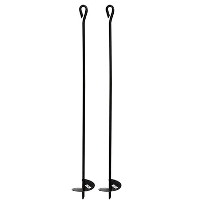 Party Brands 10 inch CHROME TENT STAKE EYE HOOKS Framing MTN10T-PM