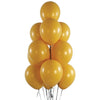 Sempertex 11 inch SEMPERTEX DELUXE MUSTARD Latex Balloons 53369-B