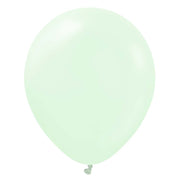 Kalisan 12 inch MACARON PALE GREEN Latex Balloons 11230091-KL