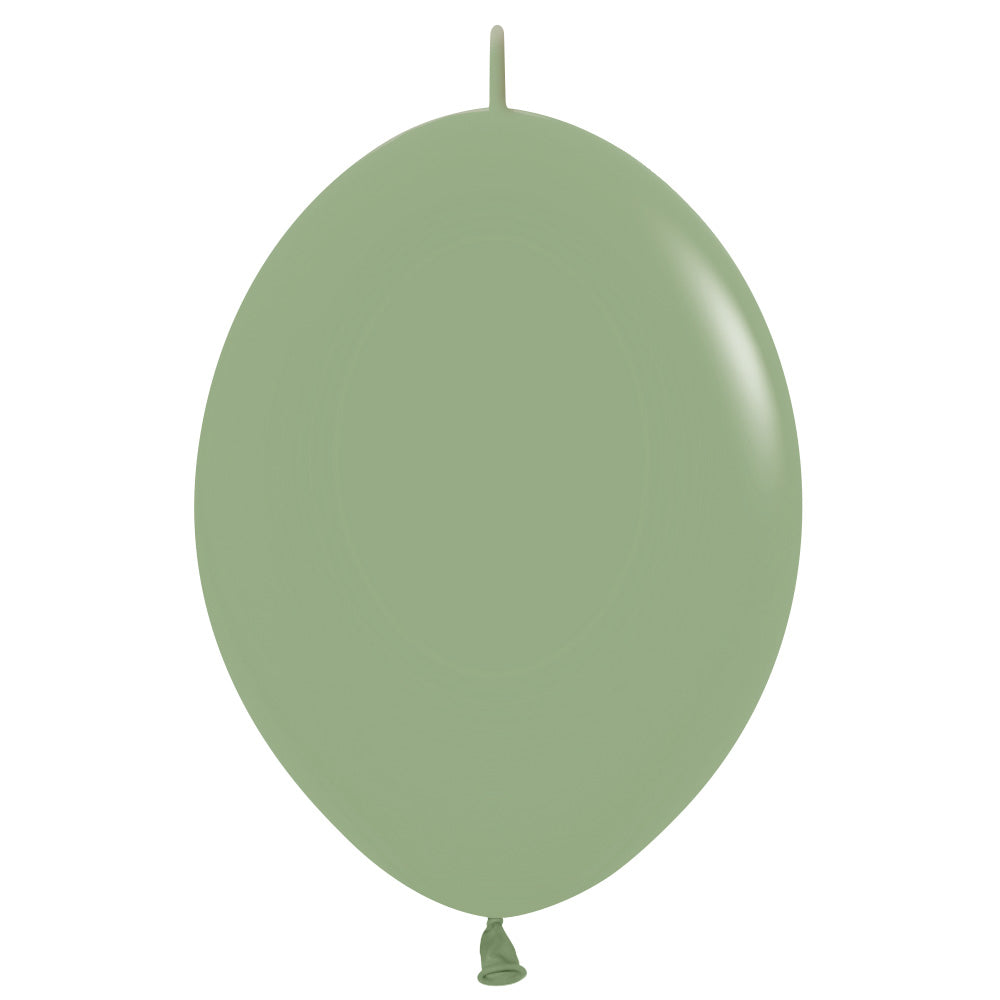 Sempertex 12 inch SEMPERTEX LINK-O-LOON - DELUXE EUCALYPTUS Latex Balloons 54360-B