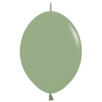 Sempertex 12 inch SEMPERTEX LINK-O-LOON - DELUXE EUCALYPTUS Latex Balloons 54360-B