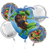 Party Brands TMNT PARTY SUPPLIES & DECORATIONS KIT - SERVES 8 GUESTS Party Decoration KT-400328-PB