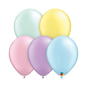 Qualatex 5 inch QUALATEX PASTEL PEARL ASSORTMENT Latex Balloons 43566-Q