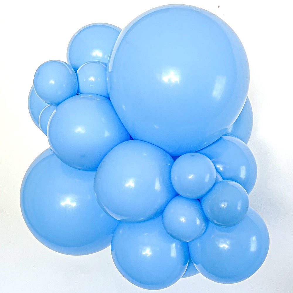 TUFTEX 5 inch TUFTEX BABY BLUE Latex Balloons 15021-M